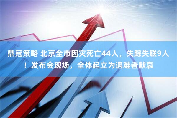鼎冠策略 北京全市因灾死亡44人，失踪失联9人！发布会现场，全体起立为遇难者默哀